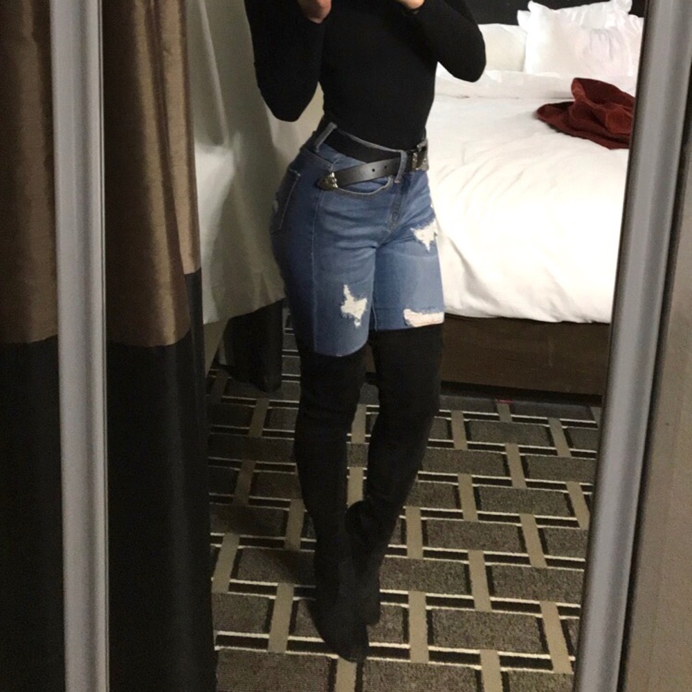 Tony Bianco High Thigh Heel Boots